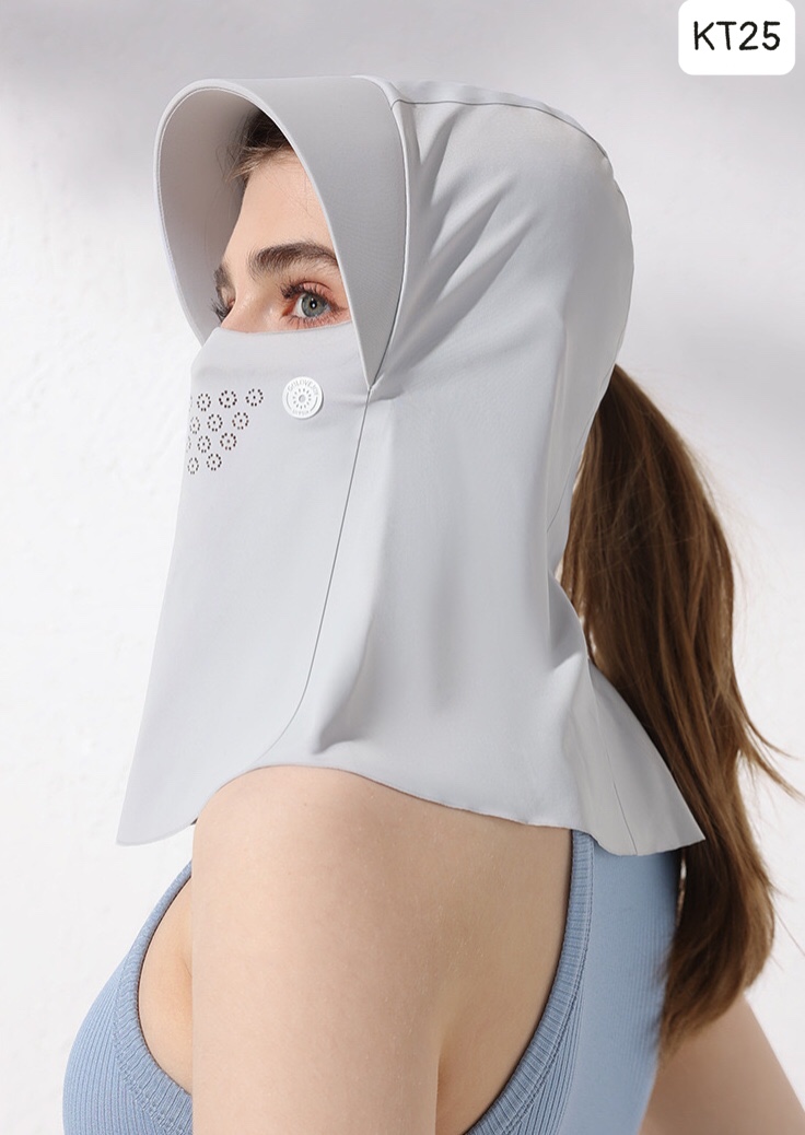 Khẩu trang chống nắng tia UV TRÙM - KT25
