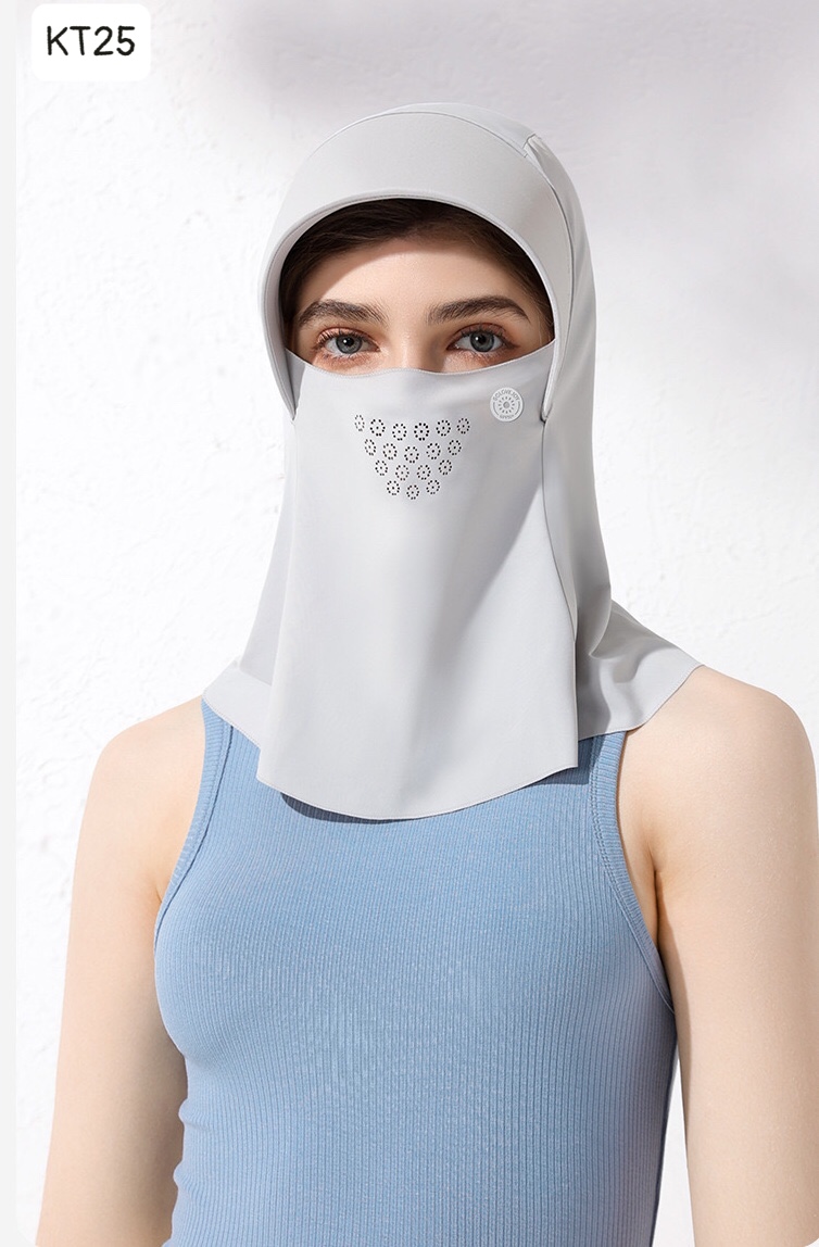 Khẩu trang chống nắng tia UV TRÙM - KT25
