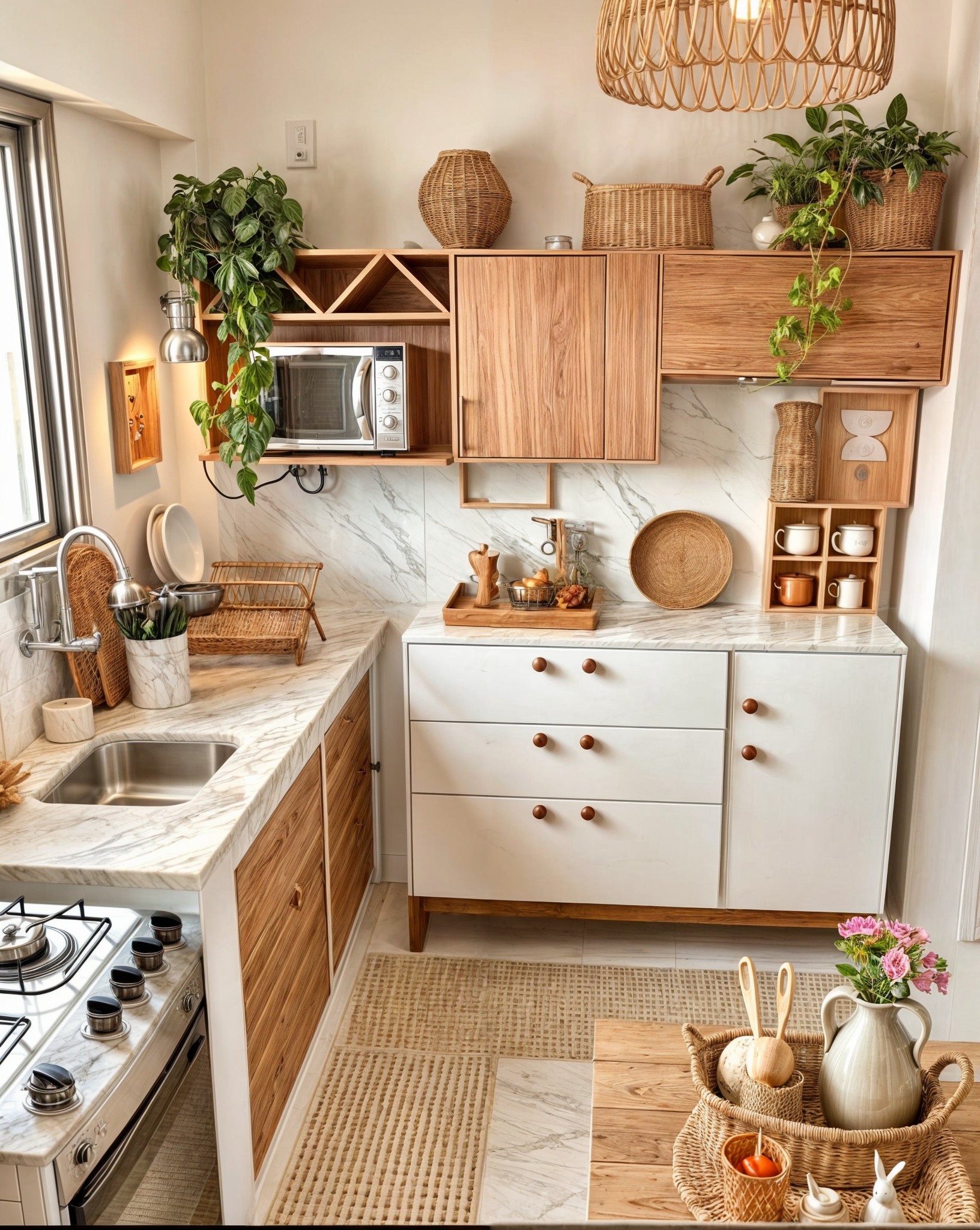 Trang trí nhà phong cách Bohemian - Gợi ý mẫu decal họa tiết phù hợp