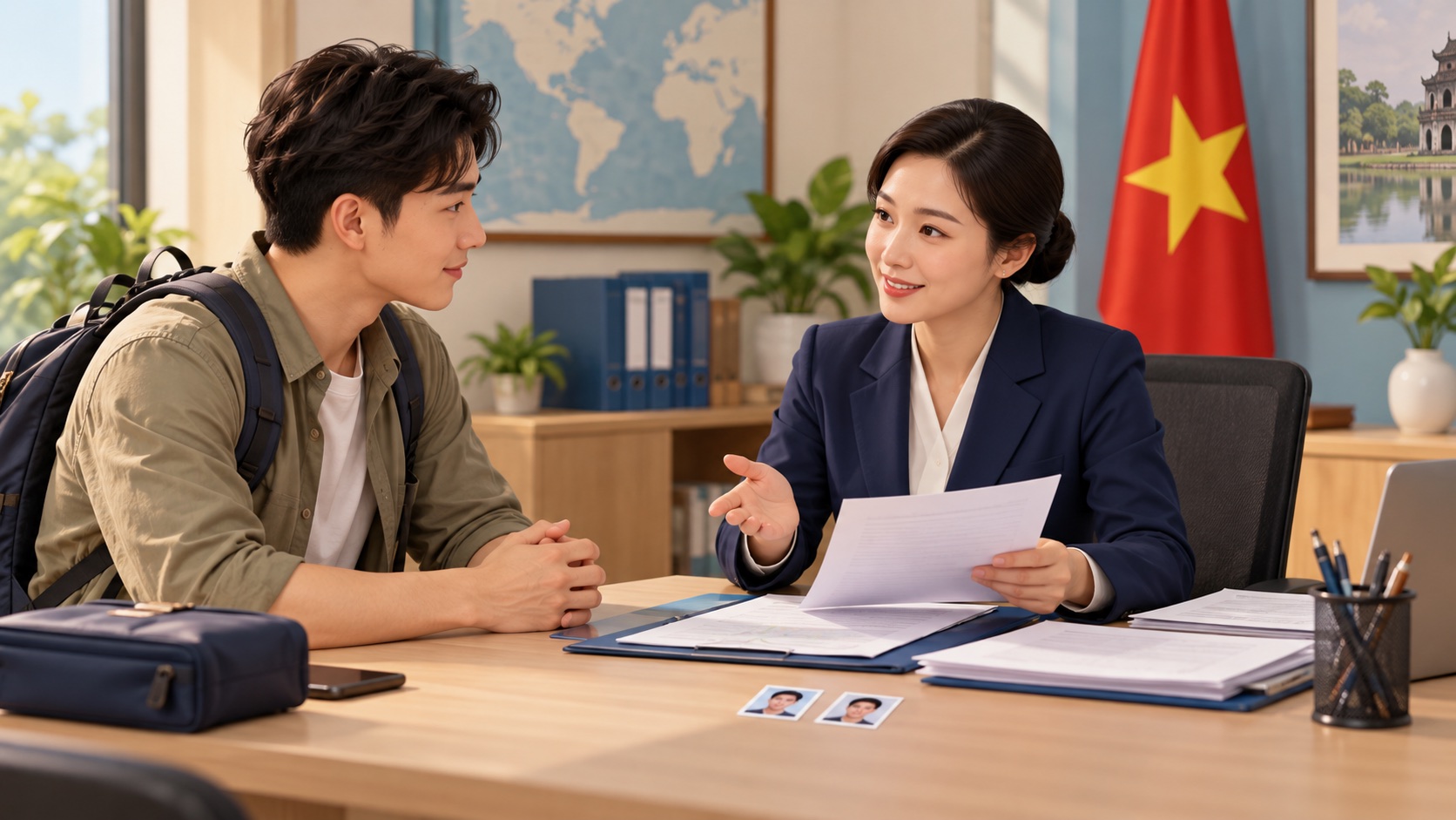 Liên hệ Cơ quan đại diện Việt Nam để được hướng dẫn khi mất hộ chiếu