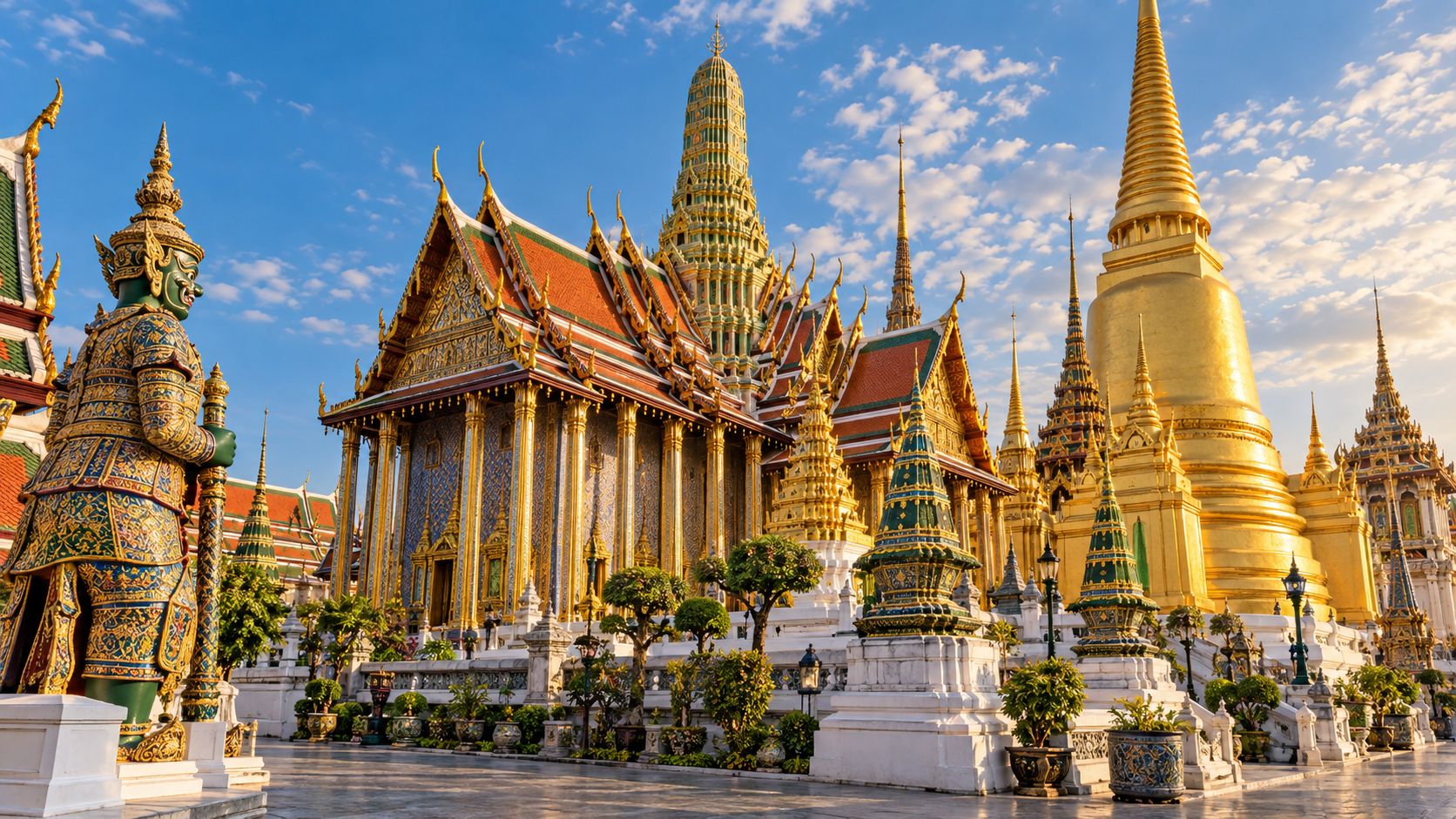 Kiến trúc đền tại Bangkok