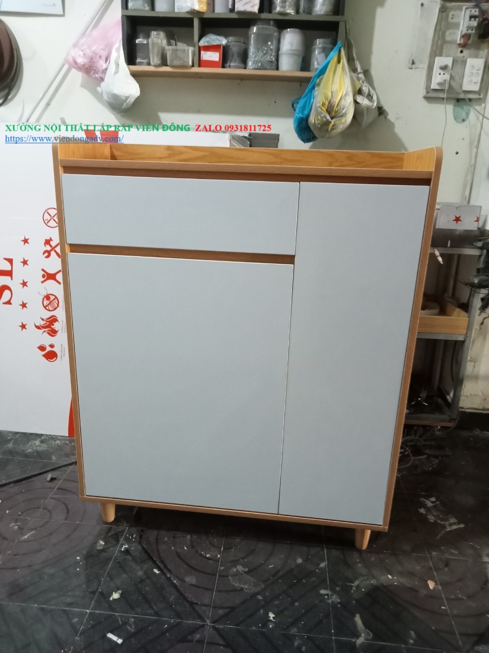 Tủ giày đi Bình Chánh