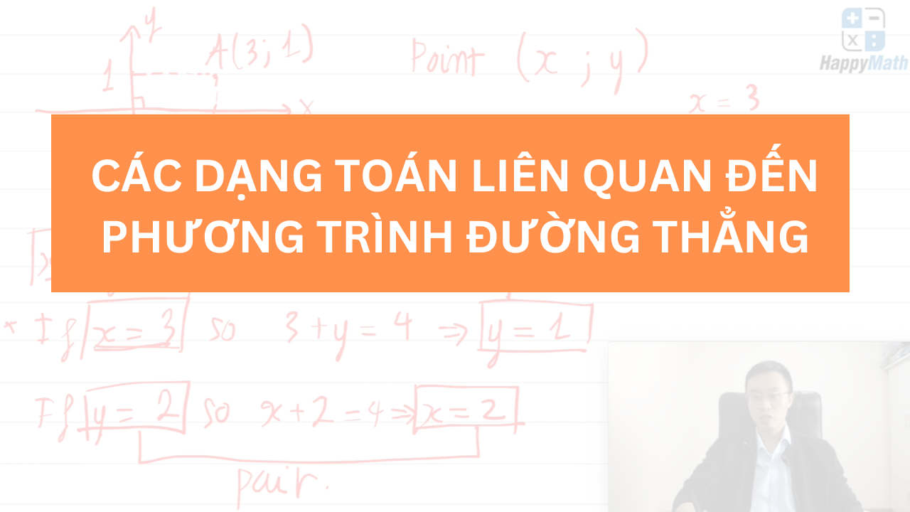 ĐIỂM VÀ PHƯƠNG TRÌNH ĐƯỜNG THẲNG TRONG TOÁN TIẾNG ANH - TOÁN LỚP 7 QUỐC TẾ
