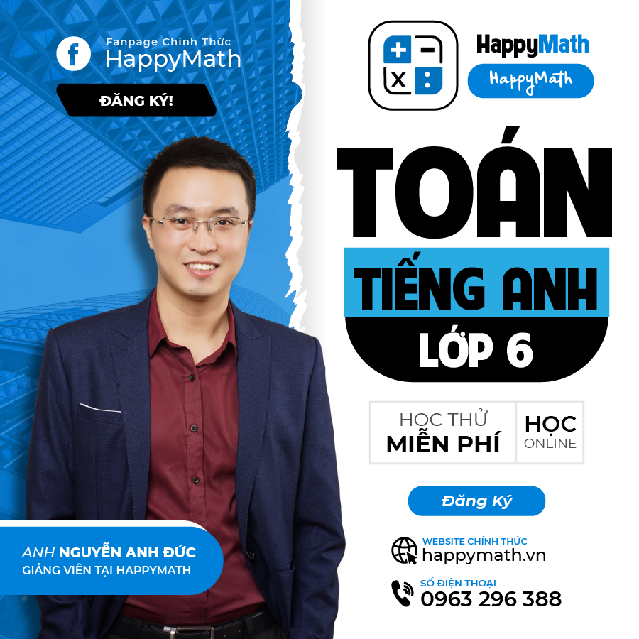 Học Bằng Tiếng Anh - Toán Lớp 6