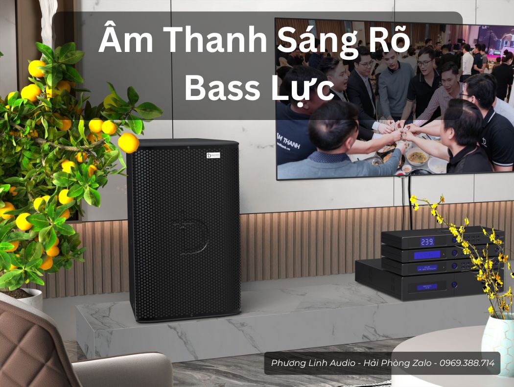 Dàn Karaoke Gia Đình - Âm thanh sáng rõ, Bass lực