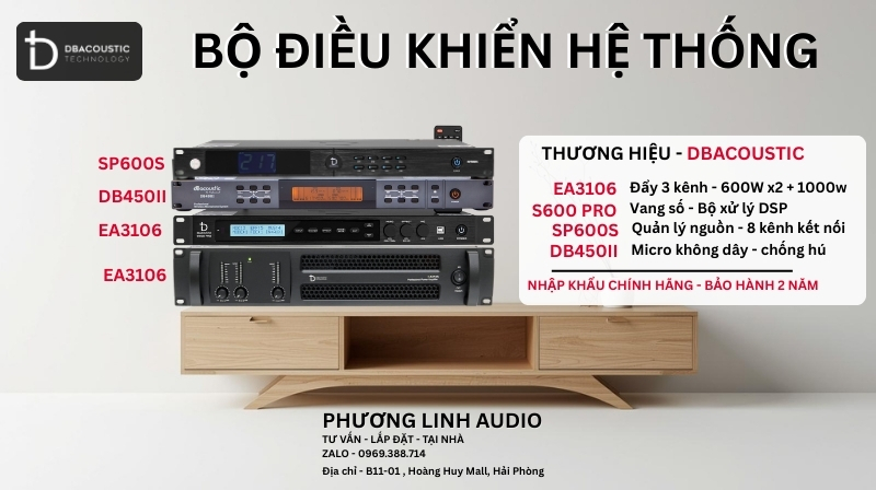 Hệ thống điều khiển đồng bộ Dbacoustic