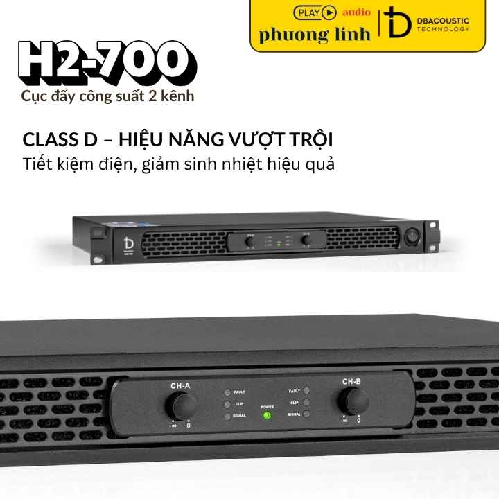 Công nghệ Class D giúp tiết kiệm điện năng