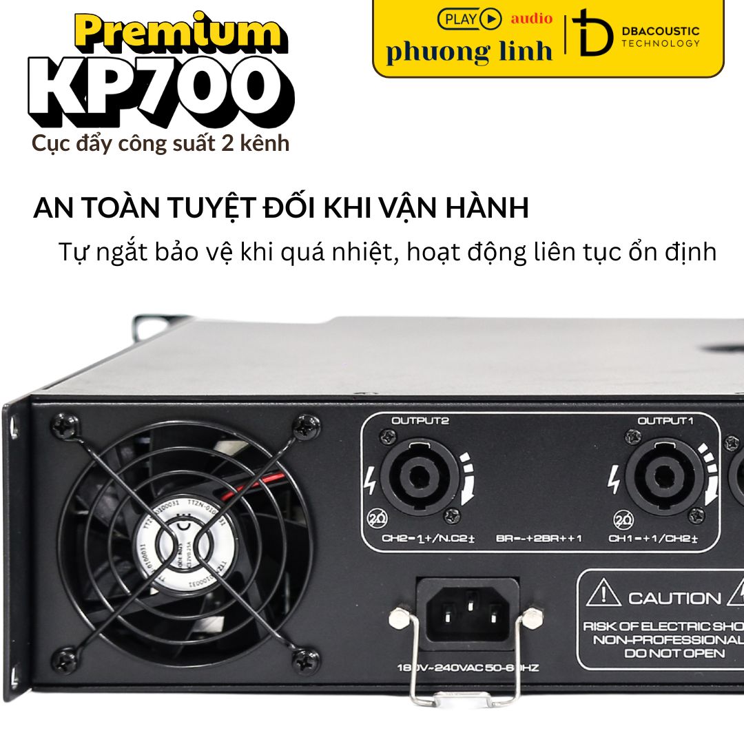 Chế độ tự ngắt bảo vệ khi quá tải hoặc quá nhiệt
