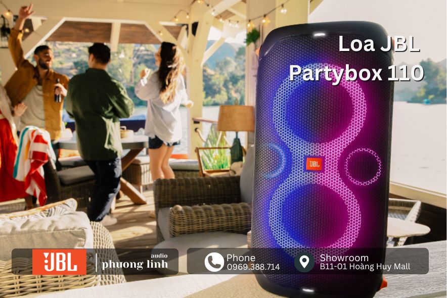 Loa JBL PartyBox 110 chất âm cuồng nộ