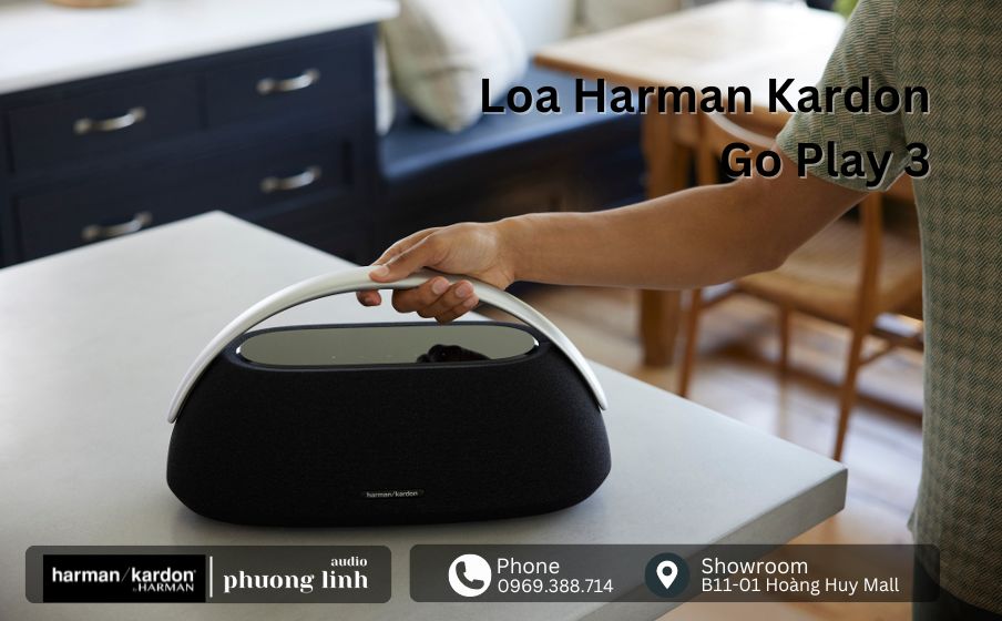 Harman Kardon's Go + Play 3 pin lên đến 8 giờ