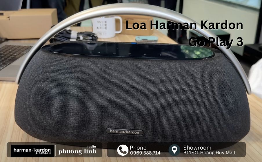 Harman Kardon's Go + Play 3 micro đàm thoại