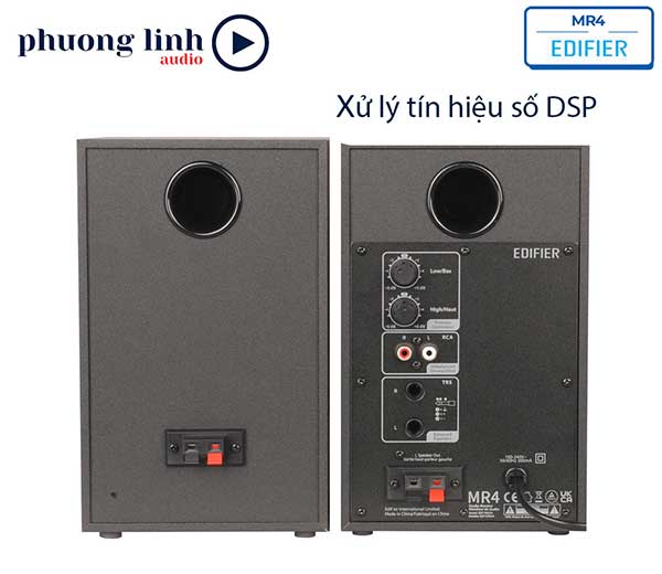 Edifier MR4 đảm bảo âm thanh chi tiết với xử lý tín hiệu số DSP