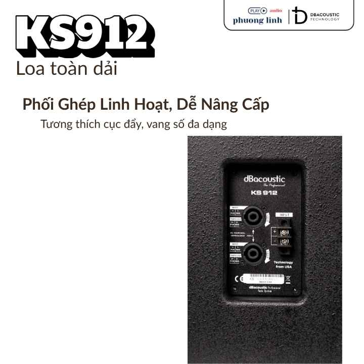  kháng 8 Ohms, tương thích nhiều thiết bị 