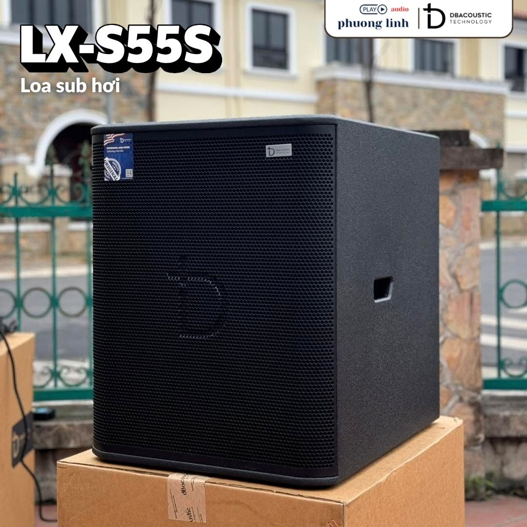 Dải tần số Loa Sub DBacoustic LX-S55S chuẩn xác