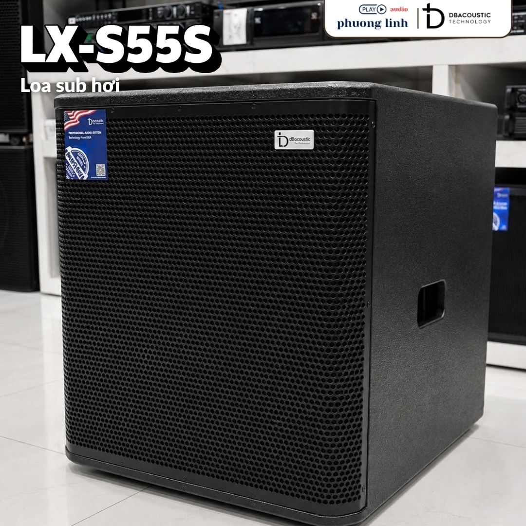 Độ nhạy cao của Loa Sub hơi LX-S55S