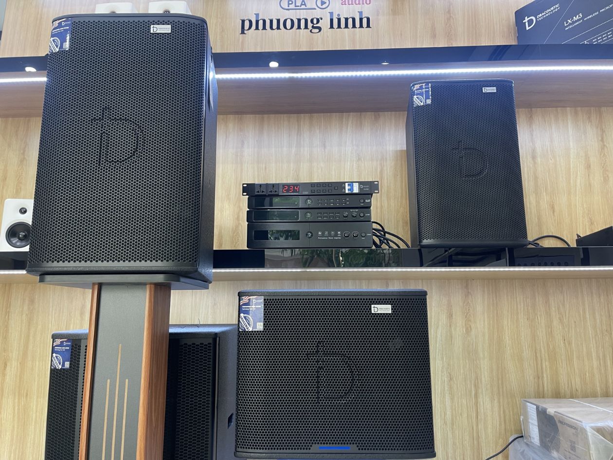 Loa sub DBacoustic LX-S32SA G2 trong dàn karaoke LX3