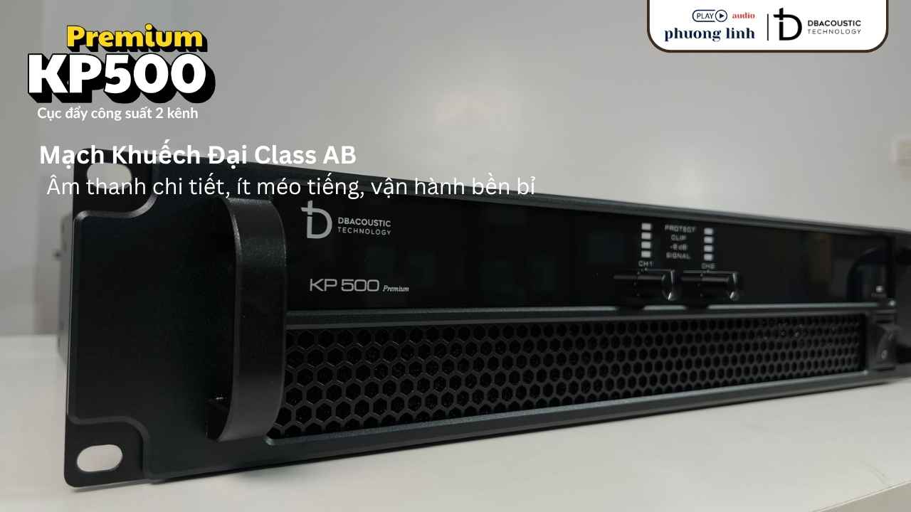 Mạch khuếch đại Class AB cho âm thanh trung thực