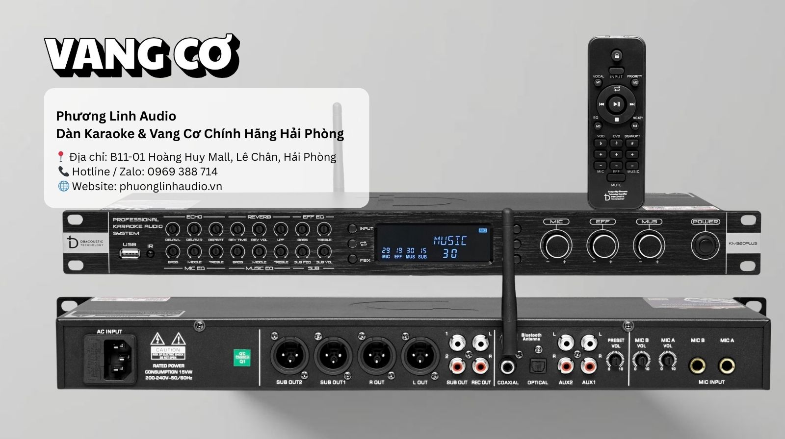 Mua vang cơ chính hãng tại Phương Linh Audio