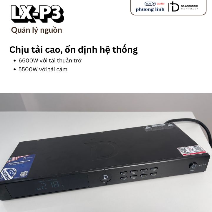 Quản Lý Nguồn LX-P3 Chịu Tải Cao