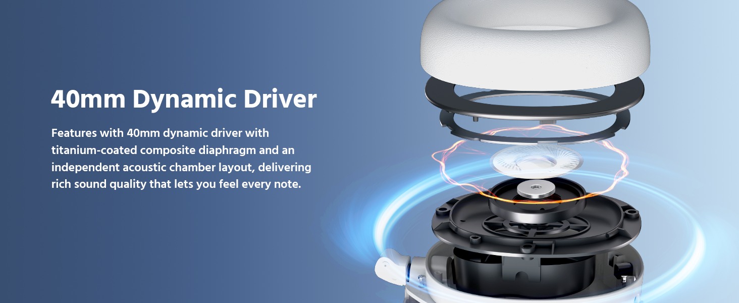 Edifier W830NB dynamic driver 40mm