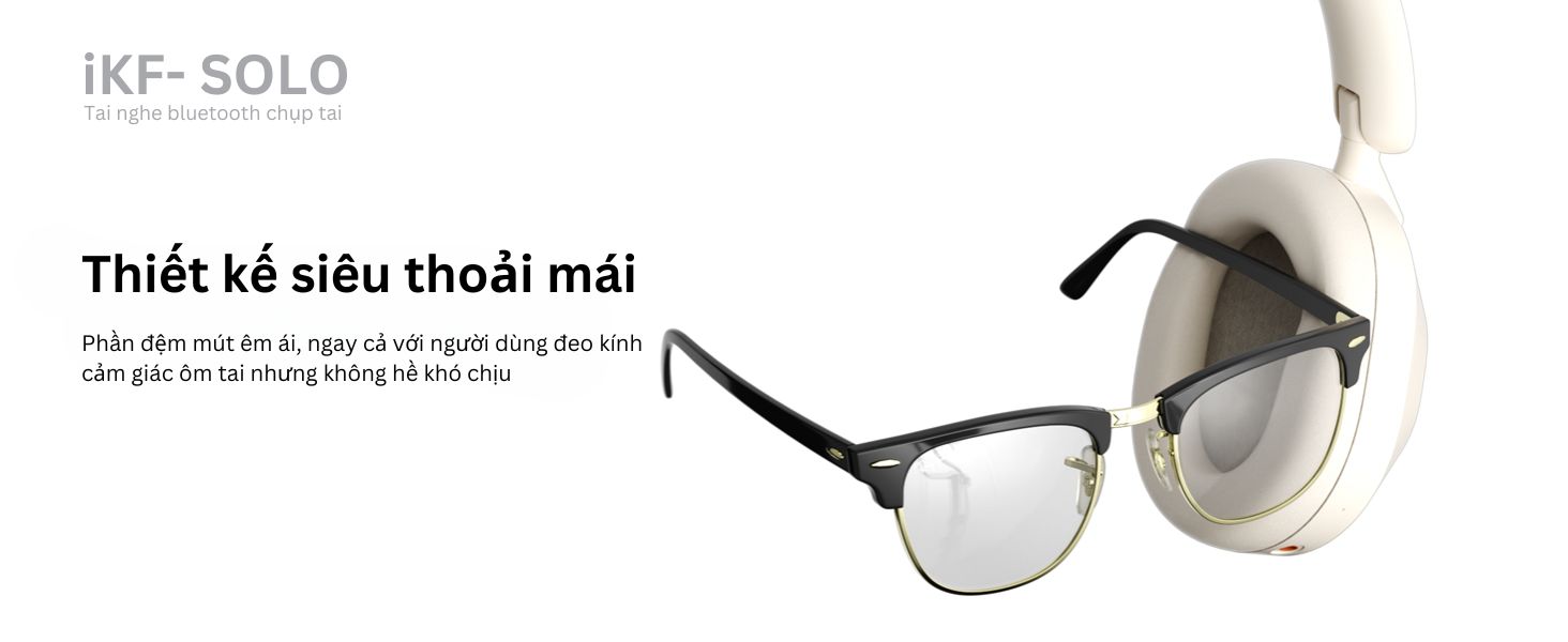 Thiết kế đệm tai siêu êm ái