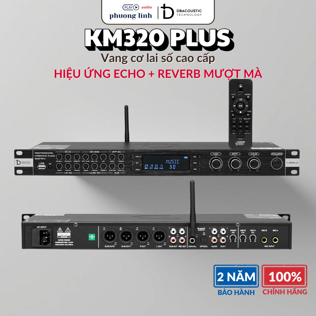 Vang cơ KM320 Plus - Chính Hãng Bảo Hành 2 Năm