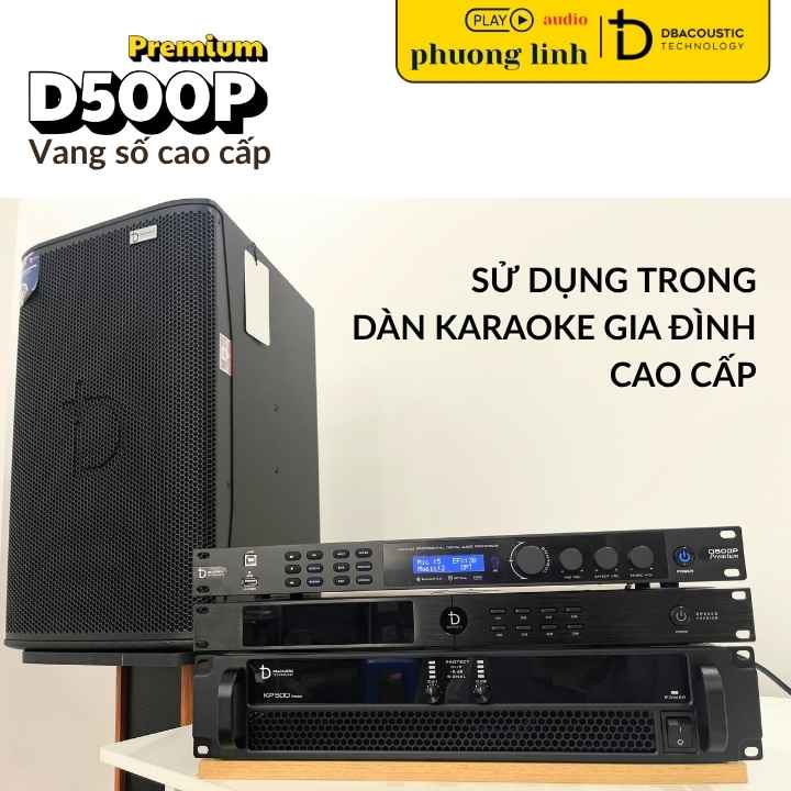Tổng thể thiết kế Vang số D500P Premium