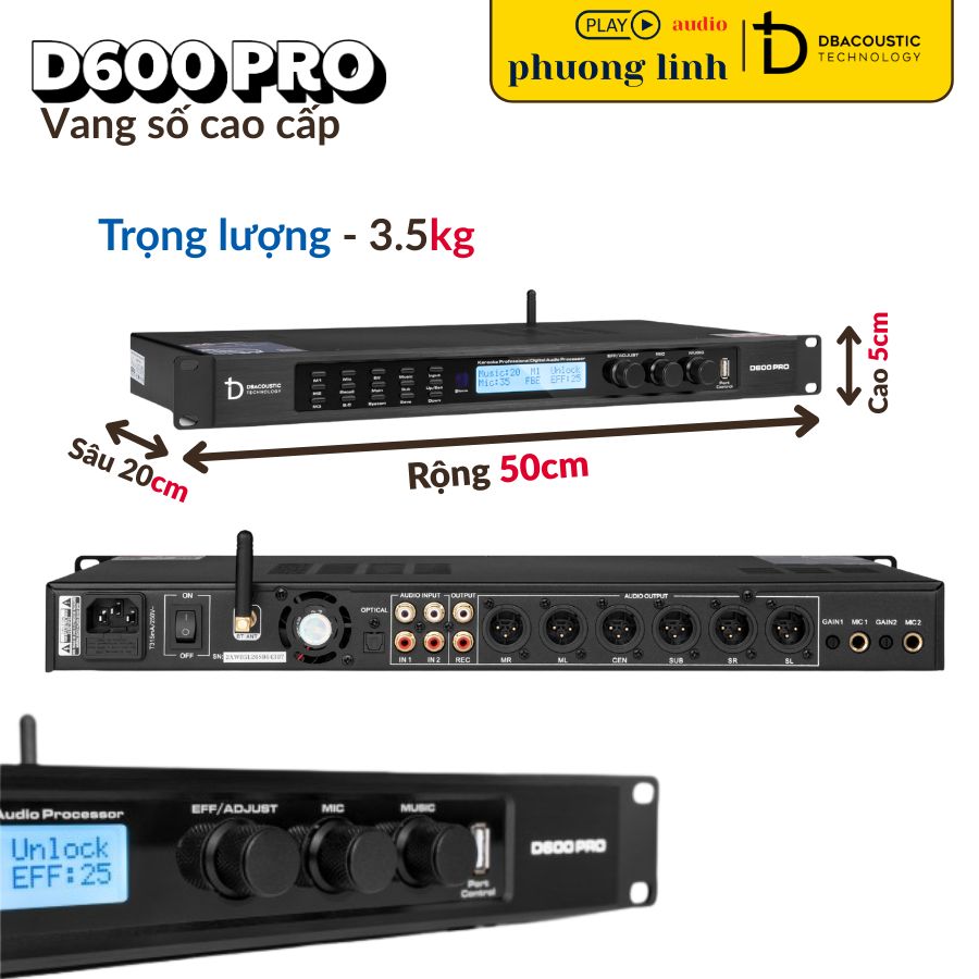 Thiết Kế Vang D600 PRO