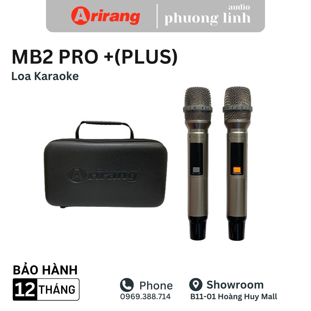 Loa Arirang MB2 Pro+ Plus, Loa Karaoke di động - New 2024 Phương Linh Audio