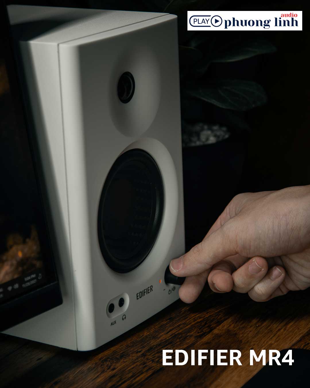 Edifier Mr4 Computer Edifier MR4 - Loa kiểm âm EDIFIER MR4 | Chính hãng Phương Linh Audio