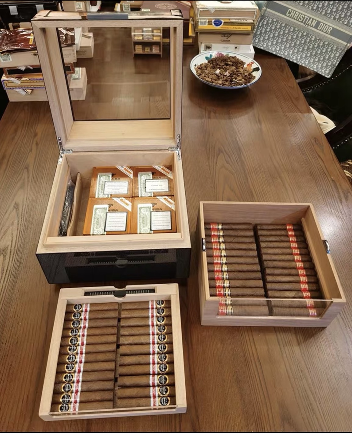 Tại sao phải dùng hộp , tủ giữ ẩm cigar