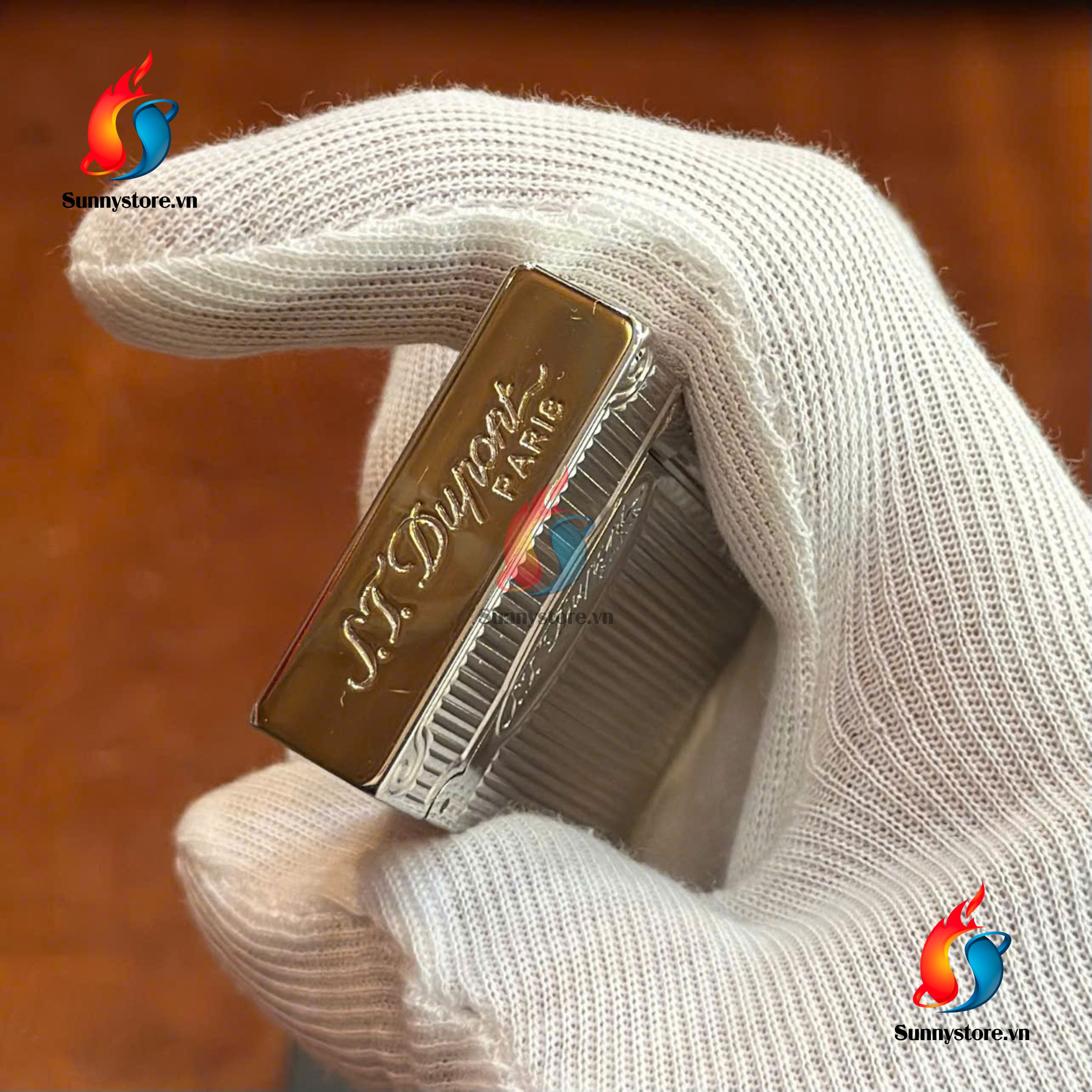 Dupont Ga Đá Kẻ Dọc Hoa Văn ( Mạ Bạc)