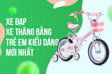 Xe Đạp Trẻ Em Ninota I thiết kế hiện đại - chất lượng cao cấp - an toàn cho bé