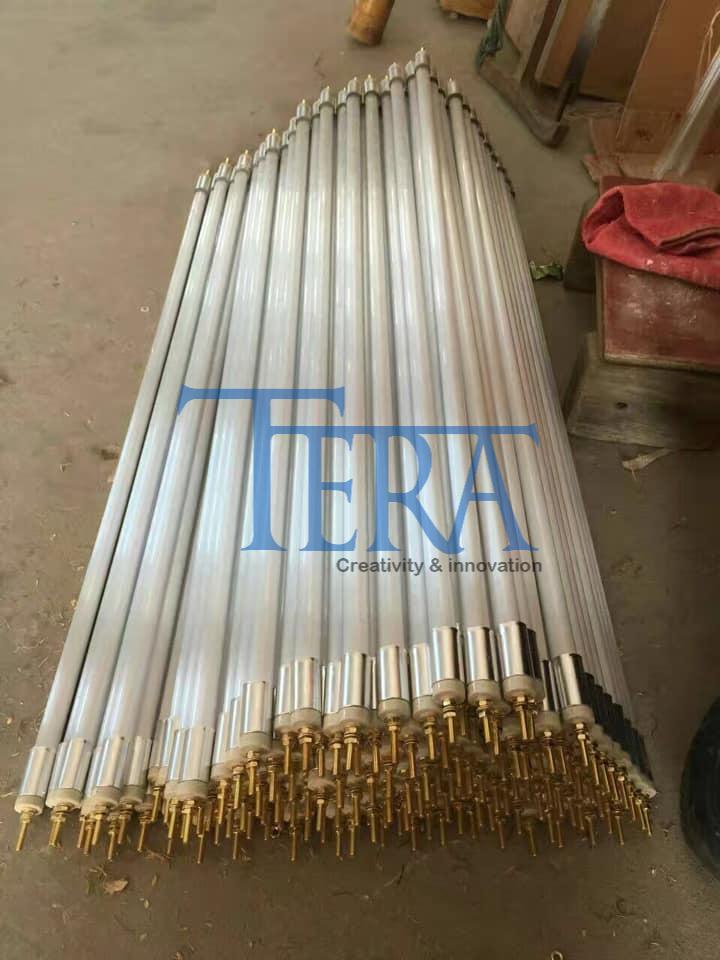 Đèn sấy hồng ngoại thạch anh (sóng trung)