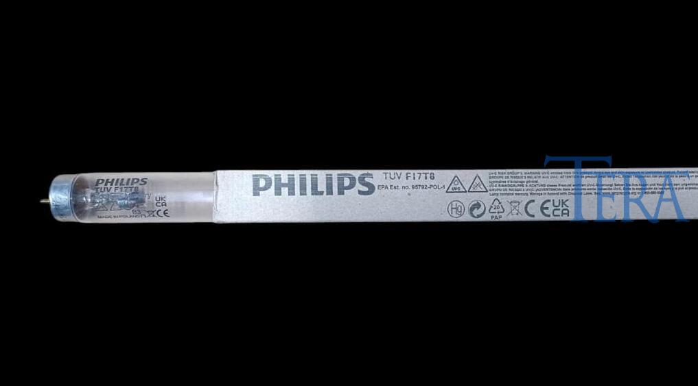 Bóng đèn TUV UVC diệt khuẩn 18W 60cm F17T8 Philips được phân phối chính hàng từ Tera