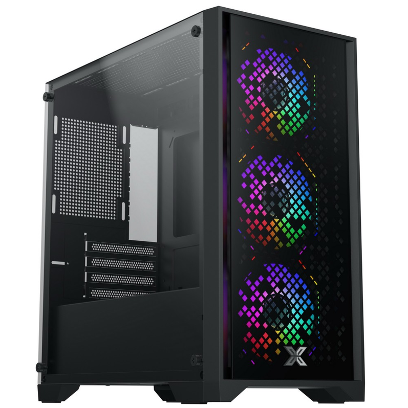 Vỏ Case Máy Tính XIGMATEK NYX II 3GF Gaming M- ATX, Kèm 3 Fan XIGMATEK G20F