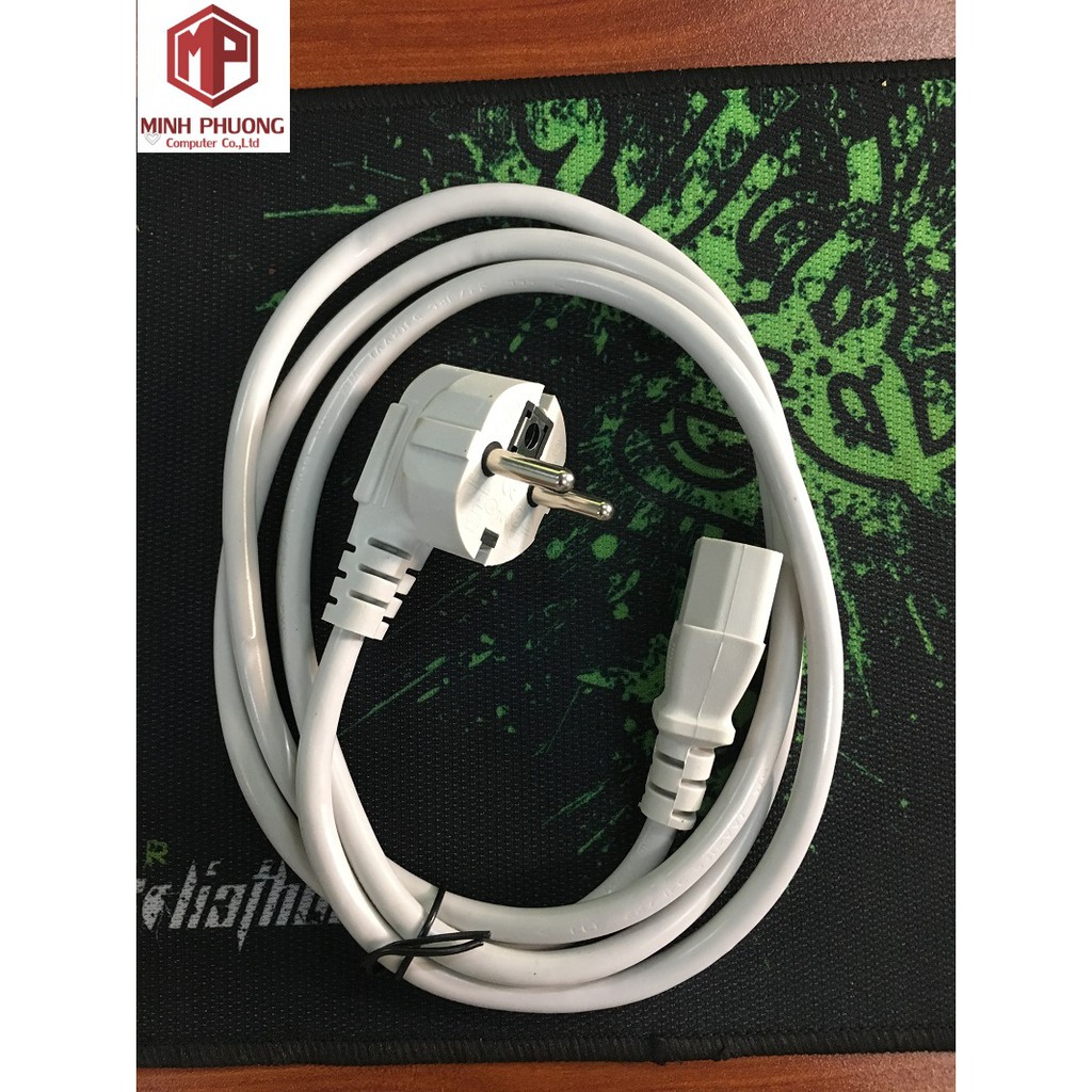 Dây Nguồn Máy Tính SENNIKO 2 Chân Đầu Tròn 1.5m