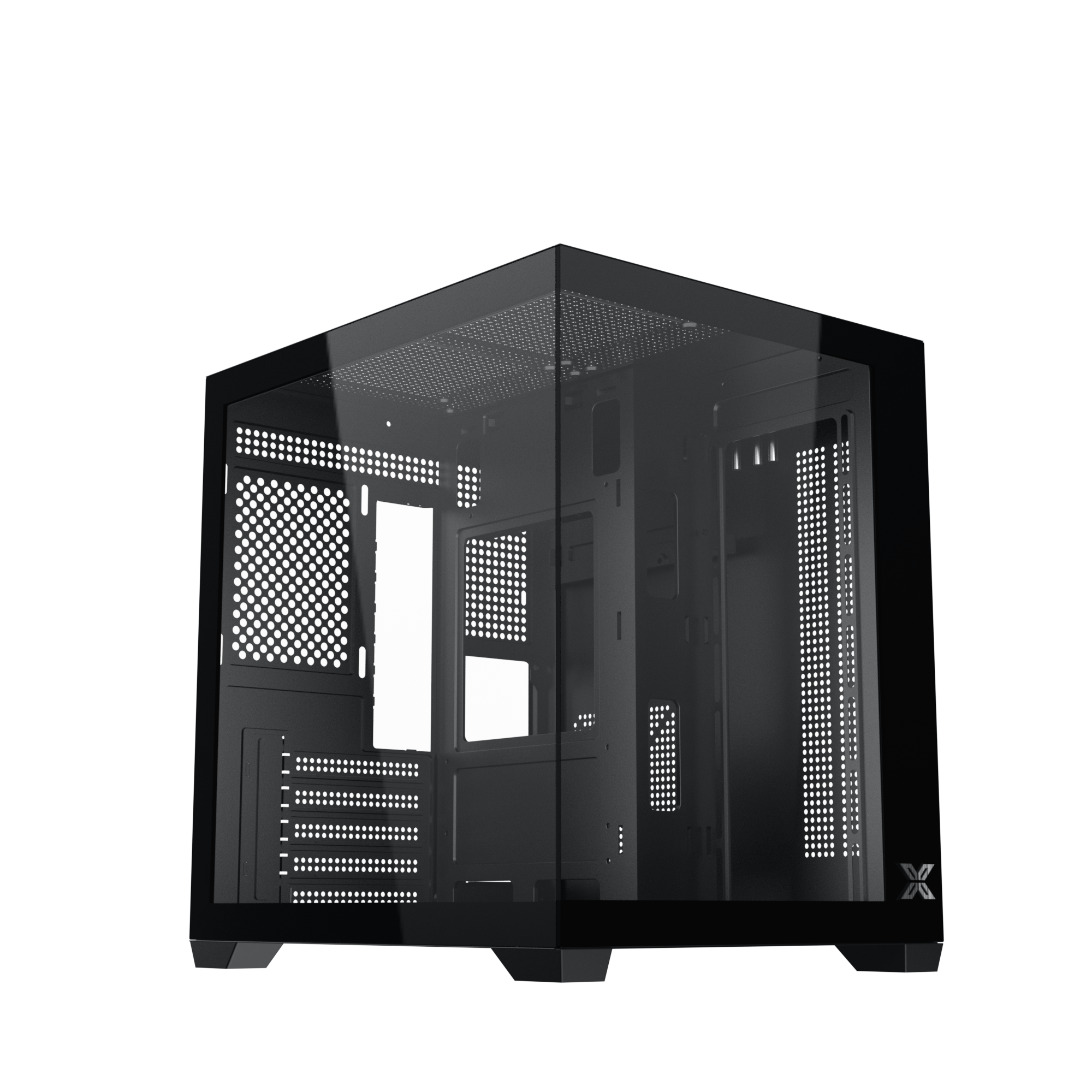 Vỏ case Xigmatek Aqua MS M-ATX – Kính cường lực