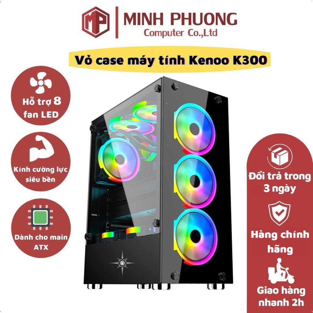 Vỏ Case XIGMATEK HERO - ATX, 2 Mặt Kính Cường Lực
