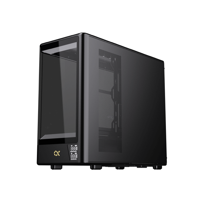 Vỏ case Xigmatek Moon ML DGT M-ATX – Màn hình LCD