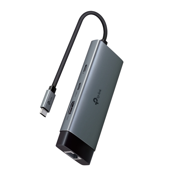 Hub USB Type-C 6 Cổng TP-Link UH6120C Bao Gồm HDMI - RJ45 - USB-C - USB-A