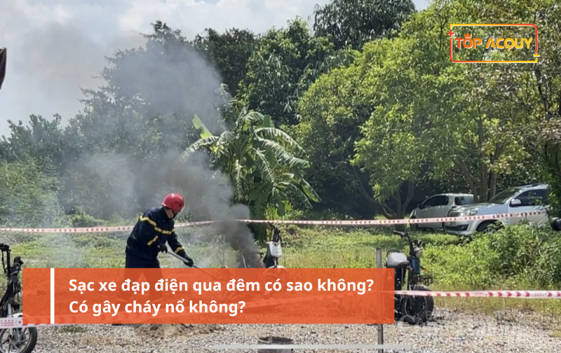 Sạc xe đạp điện qua đêm có sao không? Mẹo sạc an toàn nhất