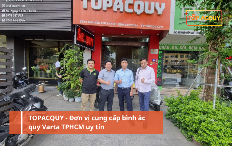 Đại lý bình ắc quy Varta TPHCM uy tín, chính hãng - TOPACQUY
