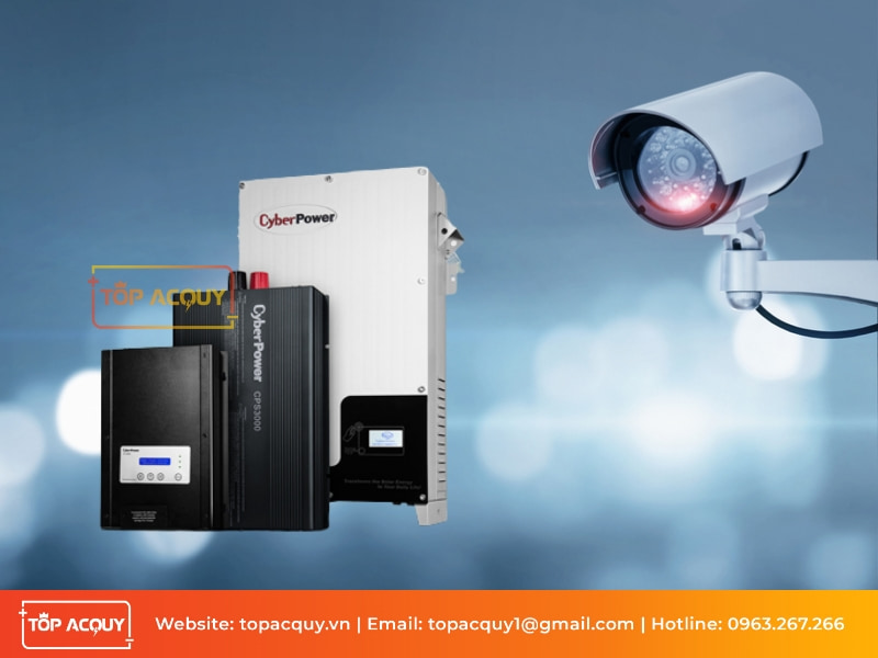 Bộ lưu điện camera: Hướng dẫn chọn & Công thức tính công suất chi tiết