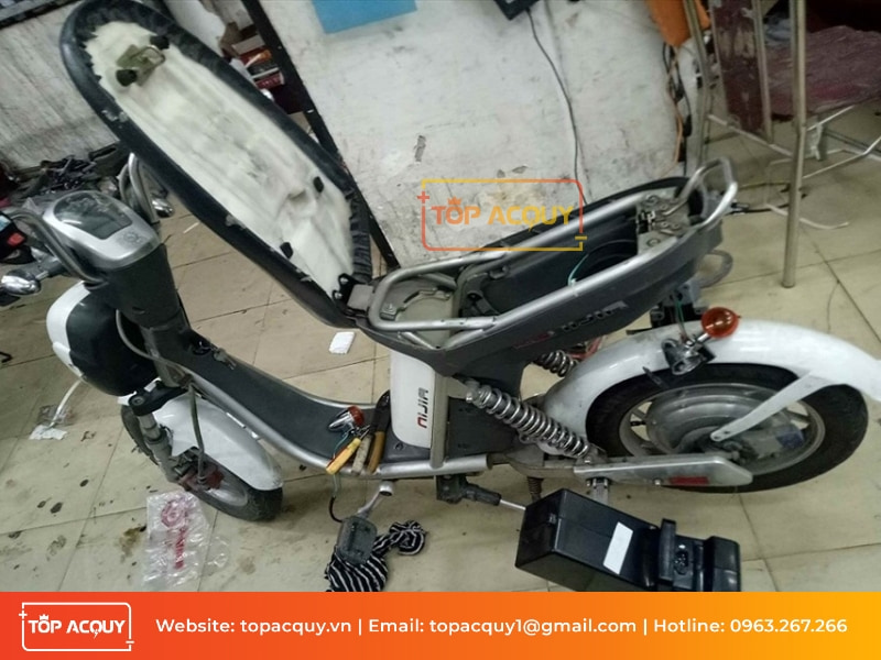 4 Nguyên nhân & Cách khắc phục xe đạp điện bị chập điện