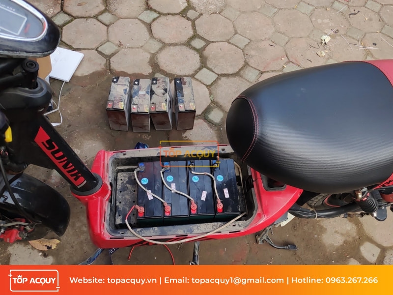Cách nhận biết ắc quy xe điện bị hỏng và phương án khắc phục