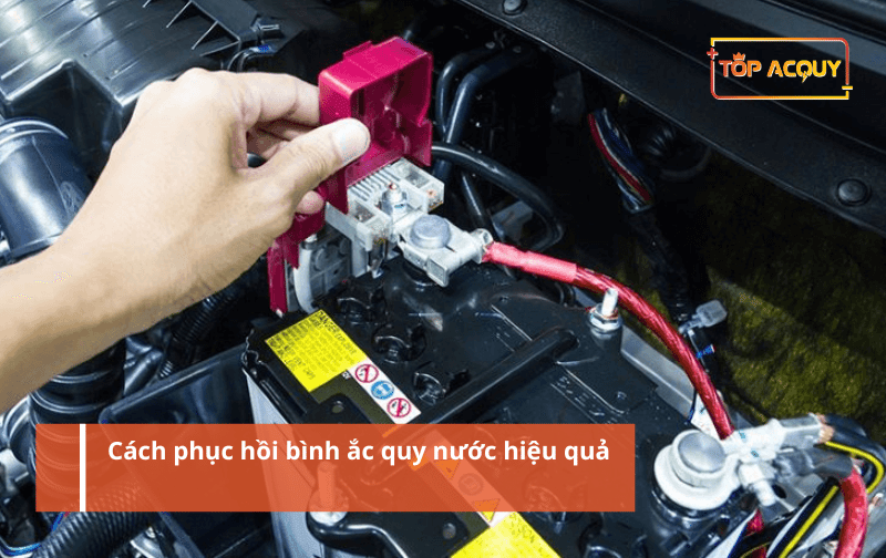 Cách phục hồi bình ắc quy nước hiệu quả và an toàn
