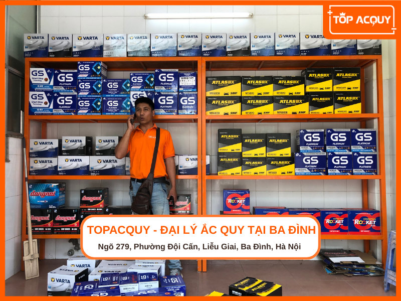 Cửa Hàng Ắc Quy Ba Đình Uy Tín, Chính Hãng  - TOPACQUY