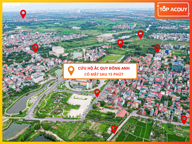 Cứu Hộ Ắc Quy Ô Tô Đông Anh: 15 PHÚT CÓ MẶT - Chính Hãng, Phục Vụ 24/7