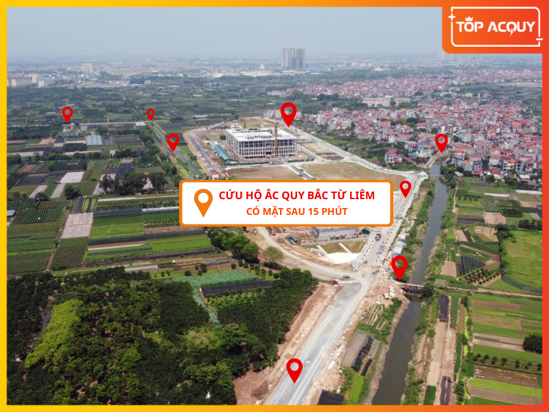 Cứu Hộ Ắc Quy Ô Tô Bắc Từ Liêm: 15 PHÚT CÓ MẶT - Chính Hãng, Phục Vụ 24/7